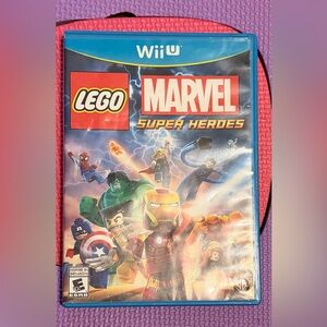 Wiiu- Lego Marvel Super Heroes video game